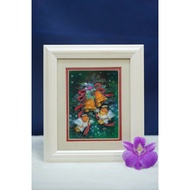 [ cangicungco ] Decor 3D Embossed Painting of Christmas Bell Angel – Secondhand SI - BB333