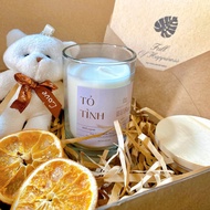 Girlfriend Gift Combo_Humcandle Meaningful Birthday Scented Candle Gift Set, Exquisite Gift Set for 
