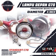 C70 Standard Headlight Reflector C 70 Socket H6 Including Best Quality Headlight Reflector