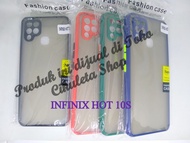 FDT My Choice Hybrid Fuze Matte Case Bumper Softcase INFINIX HOT 10S