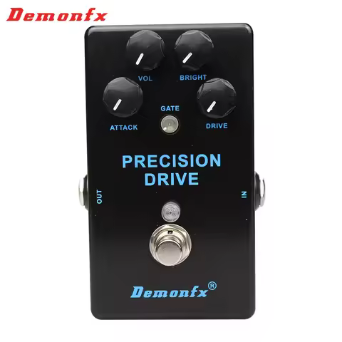 NEW Demonfx High Quality Precision Drive Overdrive & Gate Pedal Guitar Effect Pedal Overdrive Pedal