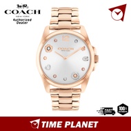 Coach New York Rose Gold Stainless Steel Strap Women Watch 14504023