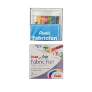 PTS-7Pentel Arts Fabric Fun Dye Stick (7 colours)