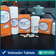 Vetmedin pimobendan Chewables 1.25mg dog heart disease heart hypertrophy