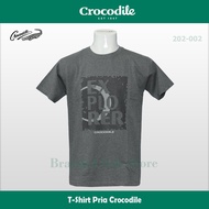 T-shirt/ Crocodile Motif T-Shirt 202-002-02