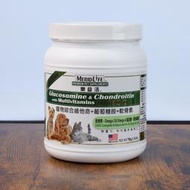 MeridLife 樂益活 寵物綜合維他命 + 葡萄糖胺 + 軟骨素配方 犬貓專用 700 g |#996064