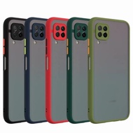 Soft Case Samsung Galaxy M12 / Samsung A12 Samsung M22 / Samsung A22 4G Samsung M32 Samsung M62 / Samsung F62 Soft My Choice Aero Color Button Matte