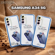 Samsung A34 5G Clear Case (SM-A346) Plain Casing