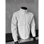 Men's 2-layer windJacket - lightweight water resistant - sporty form - light gray color hot trend 20