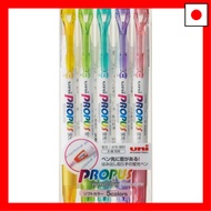uni Mitsubishi Pencil Pro-Pass Window Highlighter, Soft Color, 5 Colors, PUS102T5CS