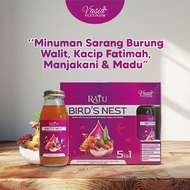V'ASIA RATU BIRD'S NEST- MINUMAN SARANG BURUNG DENGAN KACIP FATIMAH, MANJAKANI, KURMA DAN MADU