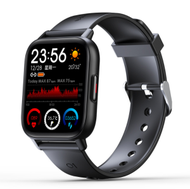 QS16 PRO智慧手環血壓血氧睡眠監測智慧體溫計智慧手錶（黑色）