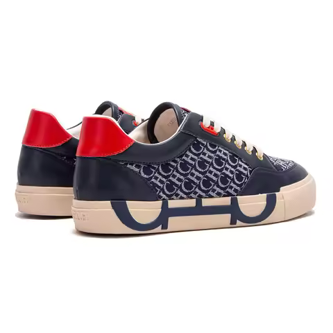 Hot Men's Casual Shoes Coffee Luxury Brand Flat Lace Up Shoes Monogrammed Loafers Black Friday