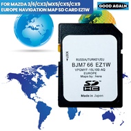Navigation SD Card for Mazda EZ1W / 2 / 3 / 6 / CX3 / CX5 / MX5 / CX9 / GPS Map SD Card 2023
