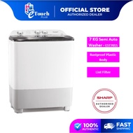 Sharp 7kg Semi Auto Washing Machine EST7015 washer mesin basuh