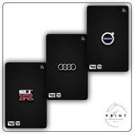 [Car Logo 2] Sticker Card, ATM skin | Decorative ATM Card Sticker, Apartment Card - Waterproof