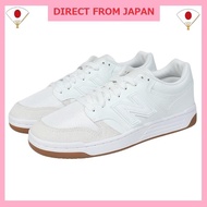 New Balance (new balance) sneakers BB480L FR D lightweight low-cut reprint (White/23.0/Men's, Lady's