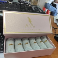 BGM POLO LADIES SOCK 6 PAIRS  *LIGHT GREY*【READY STOCK】