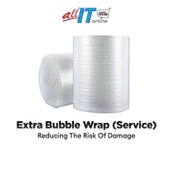 [MasLoT] Extra Bubble Wrap (Service) for enhanced security of your items during delivery