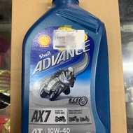 💯 Original Shell AX7 10W40 4T 1 Litre