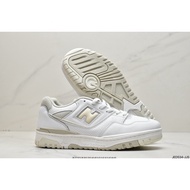 New Balance BB550 leather unisex casual running shoes NB 550 milky white QMUP---&