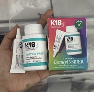 ❤️5500+好評包順豐‼️ K18 Biomimetic HairScience 的兩件套裝，包含Peptide Prep™ 排毒洗髮水和免沖洗分子修復髮膜