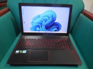 ASUS FX553V電競 I5-7300HQ 8G/全新256G SSD GTX1050 15.6吋 FHD 背光鍵盤