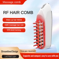 3.7W EMS Microcurrent Massage Comb Hair and Scalp Care Device RF Hair Care Meridian Electric Massage