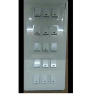 Panasonic switch 6 9 12 15 gang module 6G 9G 12G 15G grid switch panasonic full color