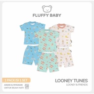 Fluffy Looney Tunes T-Shirt Set (3 Pairs)