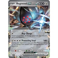 145 Registeel EX From Pokémon TCG: Mega Evolution Ascended Heroes ETB