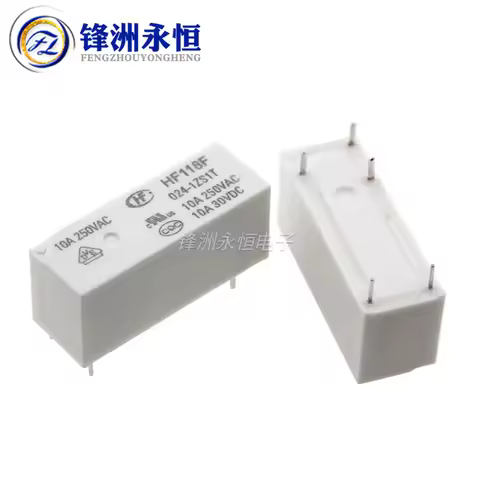 1Pcs New JQX-118F HF118F-005-1ZS1T HF118F-012-1ZS1T HF118F-024-1ZS1T HF118F-005 012 024 048-1ZS1T 10