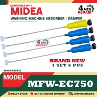 MFW-EC750 COMPATIBLE WITH MIDEA Washing Machine Absorber (DAMPER) Suspension Rod MFWEC750 MFW-750 MF