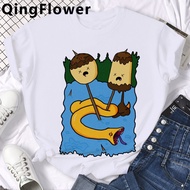 😺[Hot] เสื้อยืด พิมพ์ลายกราฟฟิคเจ้าหญิง Bubblegum Rock Adventure Time สไตล์ฮิปฮอป สําหรับผู้ชาย และผู้หญิงDIY เสื้อยืด  QMMV