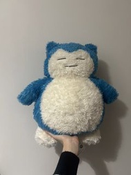 日本正版景品 Pokemon Snorlax Plush Toy 卡比獸公仔