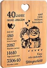 Ruby Wedding Gift, Gifts for 40th Wedding Anniversary - Chopping Board Gifts, 40th Wedding Anniversa