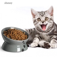 SHENEY ใช้งานได้จริง 300มล. ป้องกันการพลิกคว่ำ ยกเอียง อุปกรณ์เสริมสำหรับสัตว์เลี้ยง ป้องกันการอาเจียน เครื่องให้อาหารสุนัขแบบช้า จานกินลูกแมว ชามน้ำแมว ชามอาหารแมว