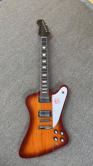 Gibson Firebird Vintage Sunburst Electric Guitar Neck Thru Body Humbucker Pickups Chrome Hardware Professional Guitar