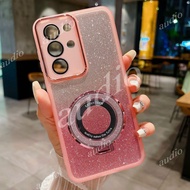 Realme C85 Pro 4G 5G Glitter Bling Magnetic Bracket Phone Case For realme C85x C85 Pro C85Pro Realme