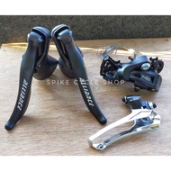 ✒STI road bike 8/9speed lever+shifter/fd/Rd
