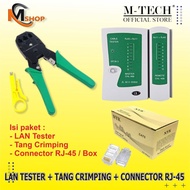 RJ45 RJ11 Crimping Tool and RJ45 RJ11 Cable Tester Pliers Package