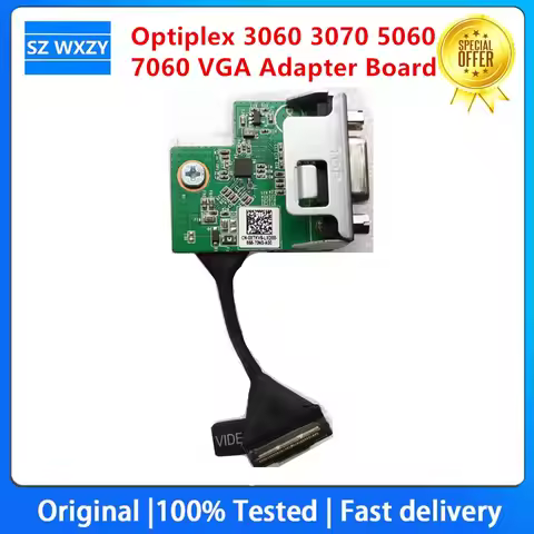 Original For DELL Optiplex 3060 3070 5060 7060 VGA Adapter Board CN-0XTKV6 0XTKV6 XTKV6 0N8RCT N8RCT