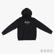 DOSH MENS JACKET HOOD WE BARE BEARS เสื้อยืดฮู้ดแขนยาว DBBBJ5006-BL