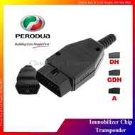 Perodua Myvi Axia dan Alza OBD socket duplicate Transponder chip immobilizer