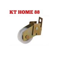 Sliding Window Roller Patio Aluminium Slide Window Roda Tingkap Kaca