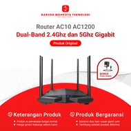 Tenda AC10 AC1200 MU-MIMO Dual-Band Gigabit Wireless WiFi Router Original Used Router/ with Bonus Ad
