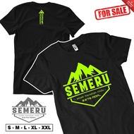 "SEMERU 3.676 Mdpl" 30S PREMIUM MOUNTAIN CLIMBING T-SHIRT AI APPAREL