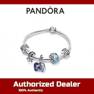 【100% Genuine】Pandora Charm Bracelet 925 Sterling Silver Bracele ZT2534