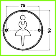 ☪  ◂  ⌗ SISTEMA T1002 SIGNAGE S/S - SHE, CH FEMALE CR SIGNAGE