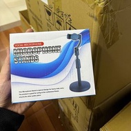 全新- 白色麥克風支架$10